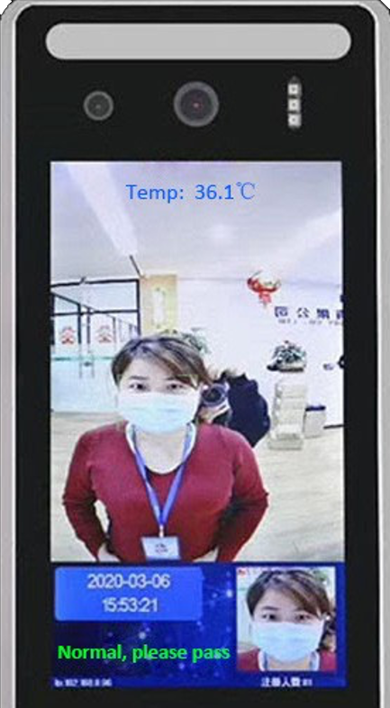 about body temperature camera